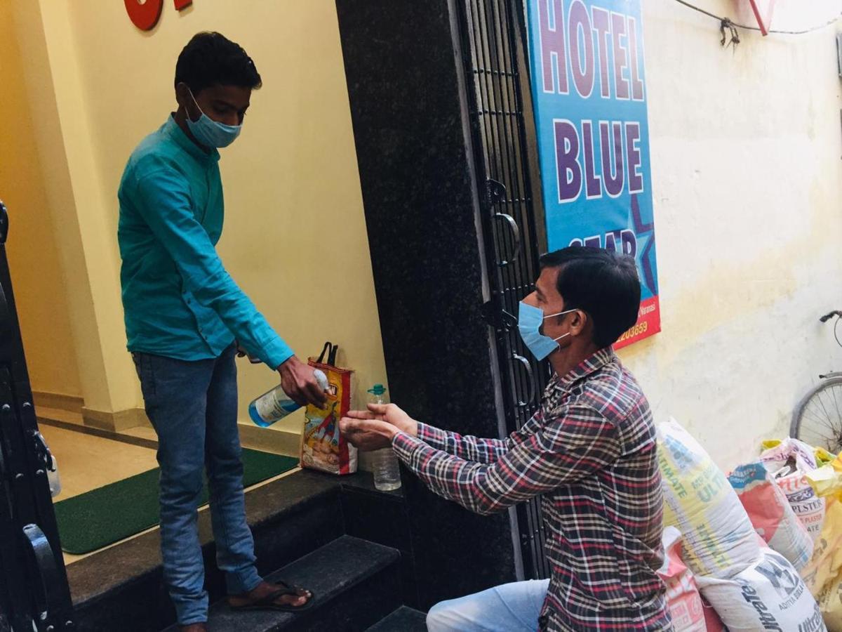 Hotel Blue Star Varanasi Exterior foto